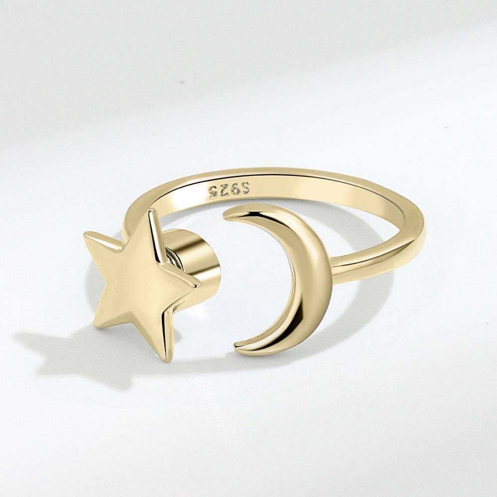 Spinner Ring | Moon Star