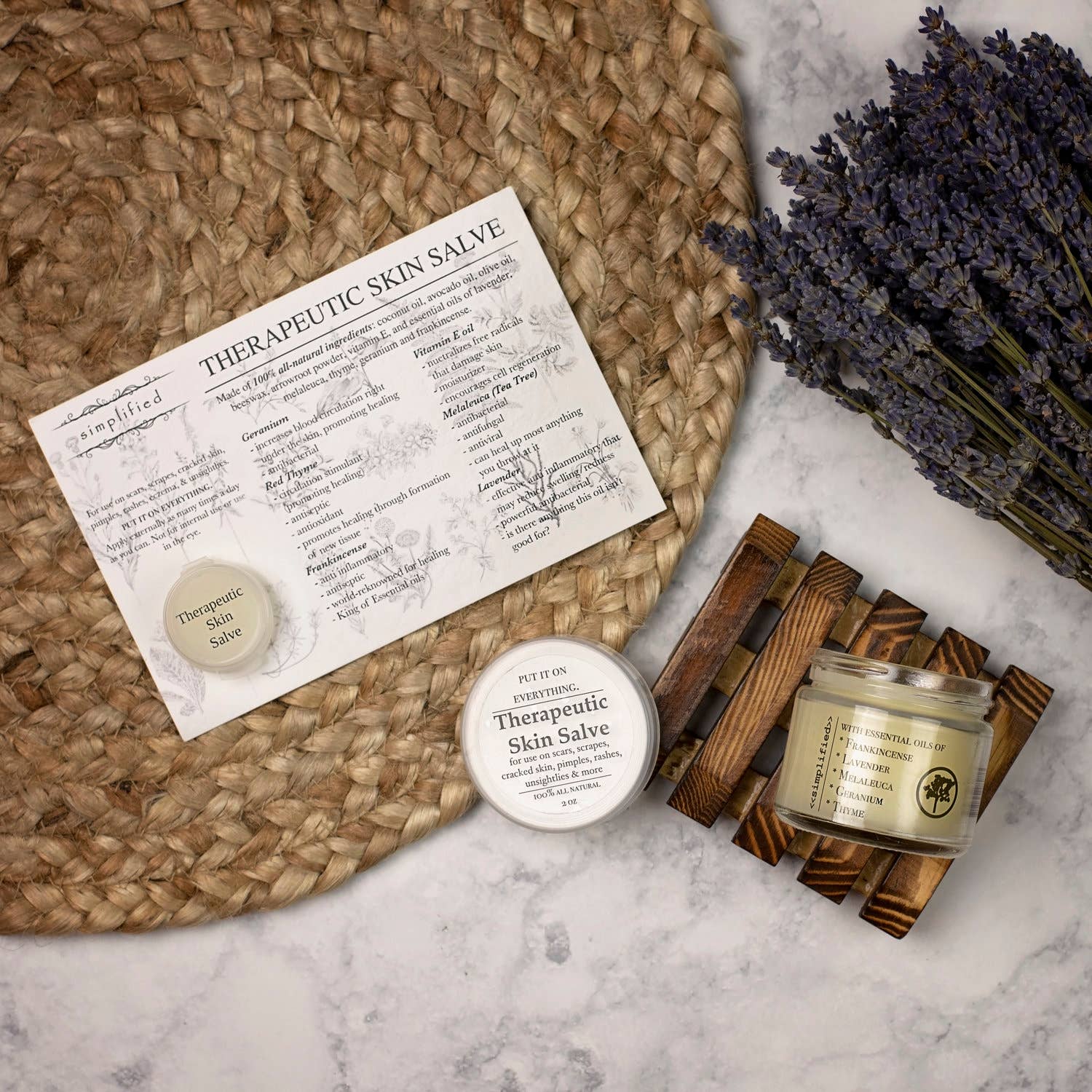 All Natural Therapeutic Skin Salve 2oz