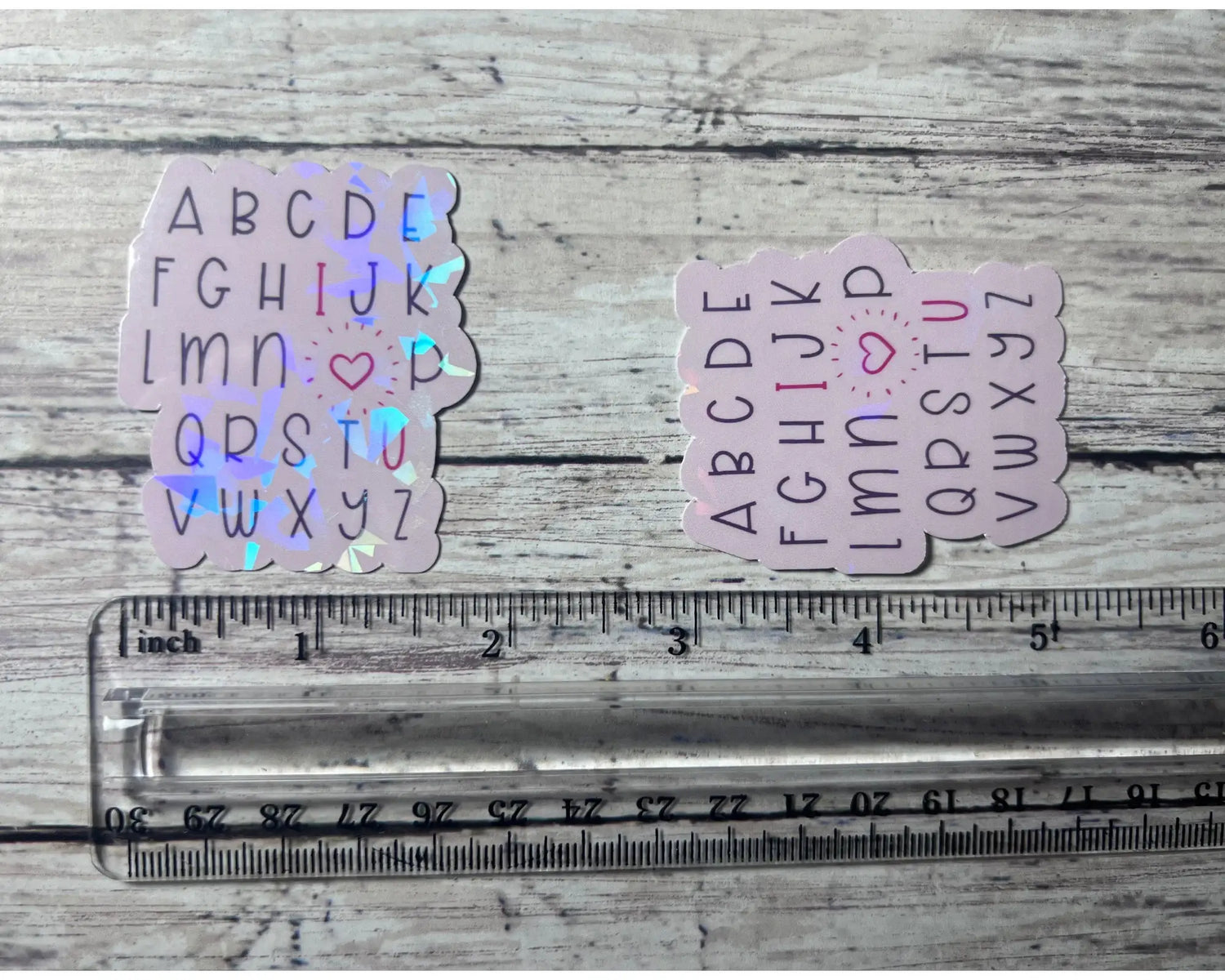 Sticker / Decal | Teacher, I love you, ABC