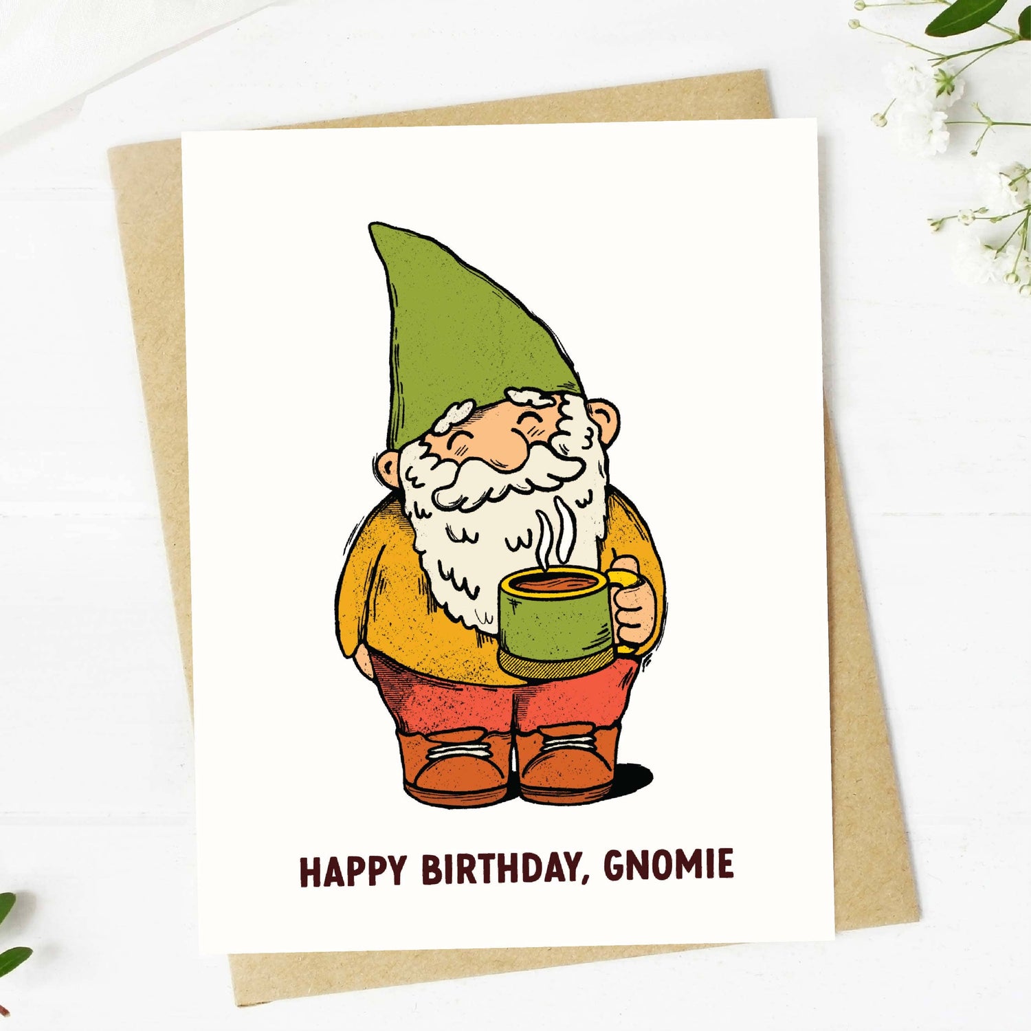 Greeting Card | Happy Birthday Gnomie