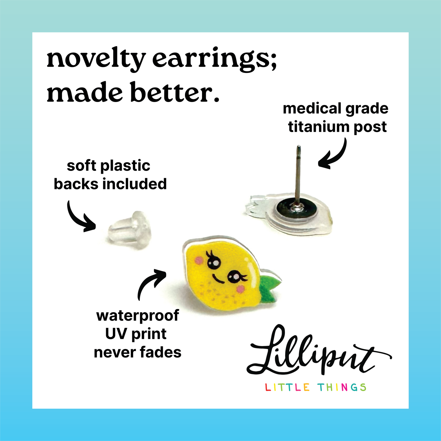 Stud Earrings | Pickle