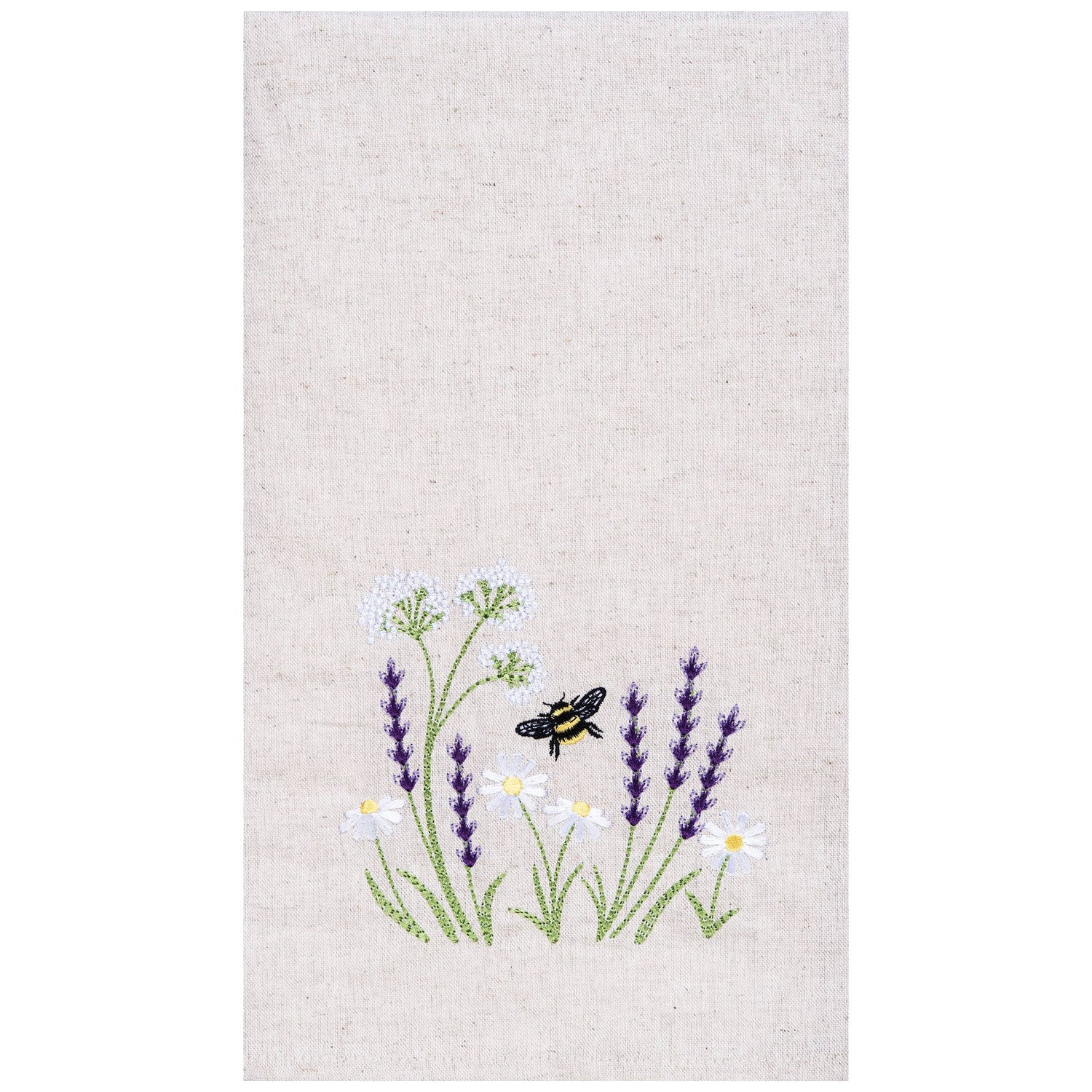 Kitchen Tea / Towel | Lavender & Bee Garden Floral