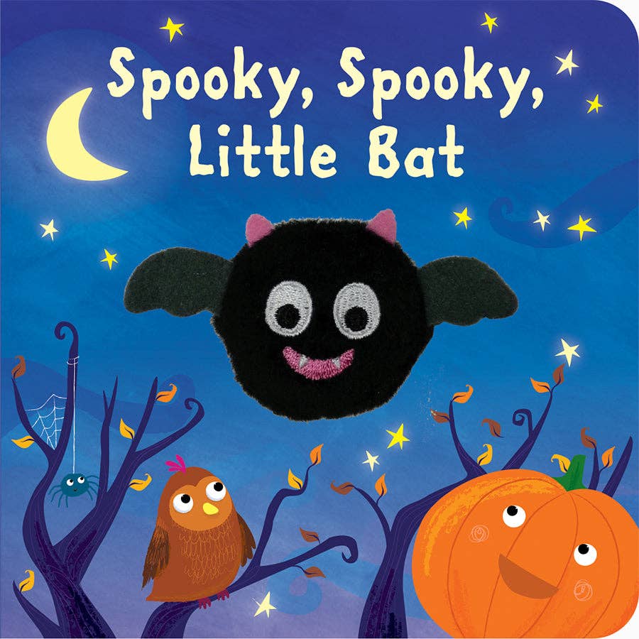 Finger Puppet Board Book | Spooky, Spooky, Little Bat