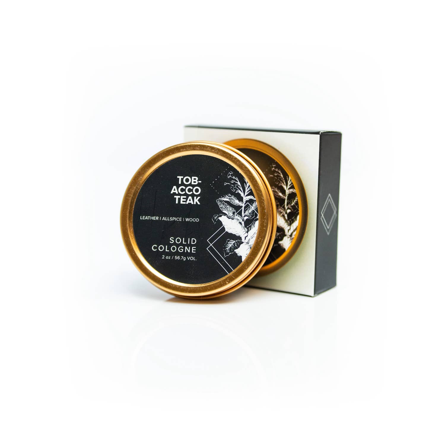 Tobacco Teak | Unisex Solid Cologne | Broken Top Brand
