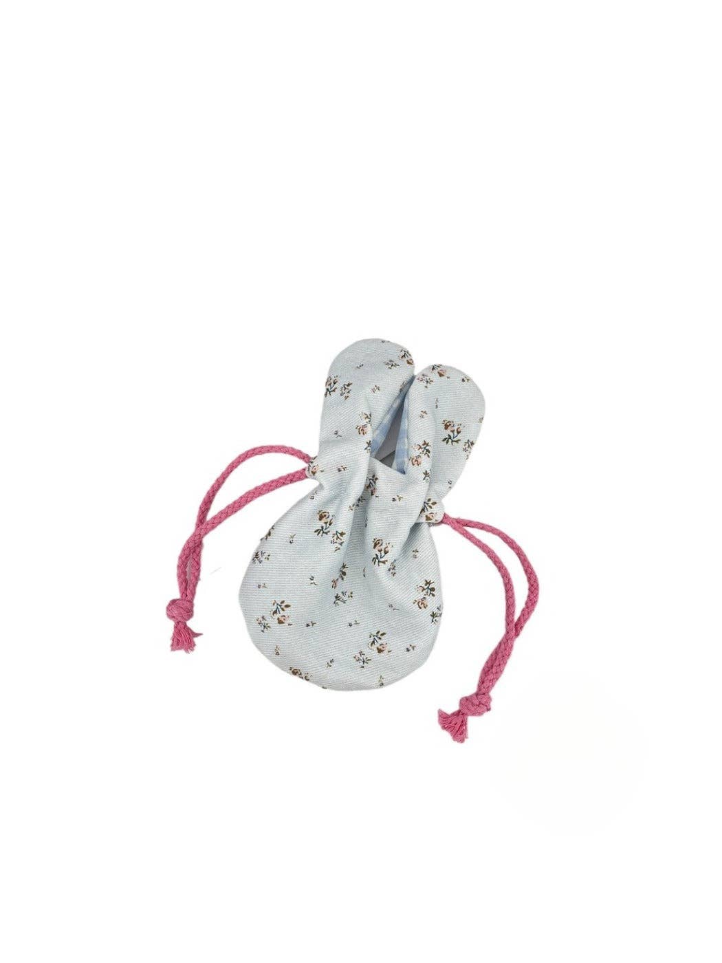 Drawstring Pouch | Floral Bunny Ears