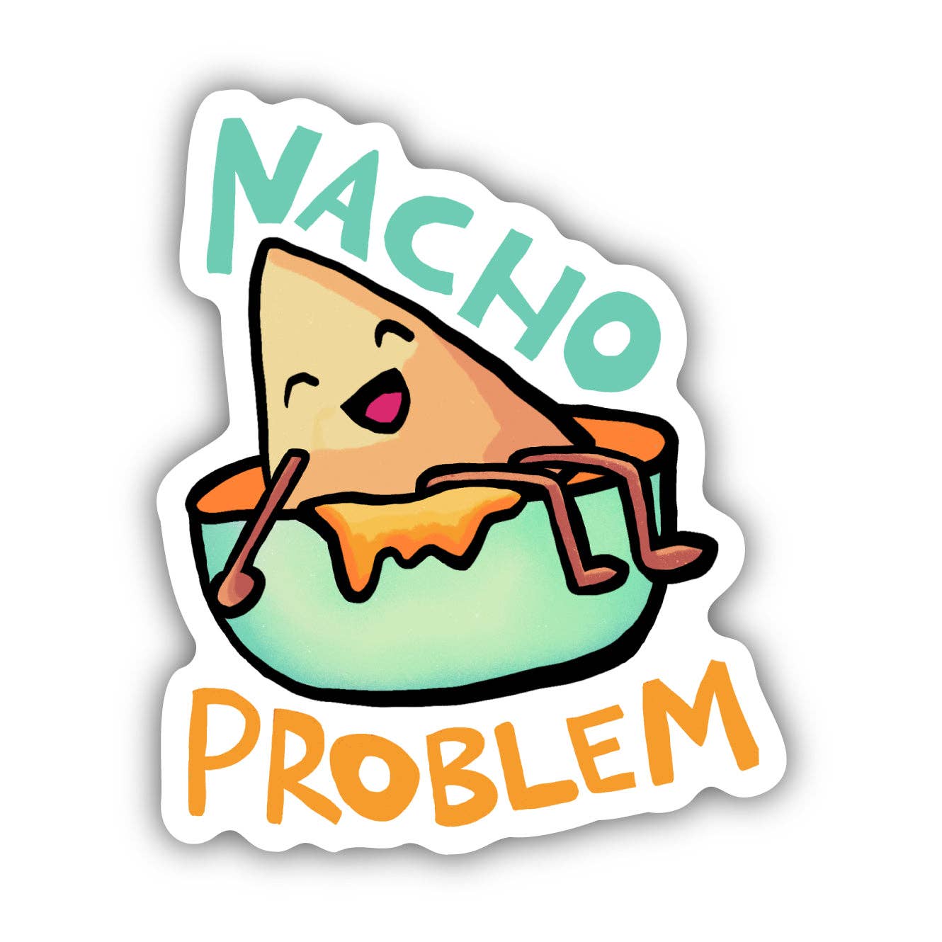 Sticker | Nacho Problem Food Pun