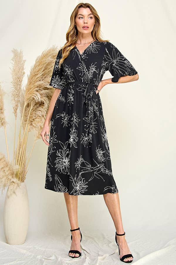 FLORAL DRESS