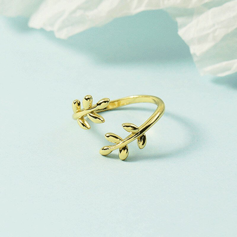 Ring | Olive Branch Stacker