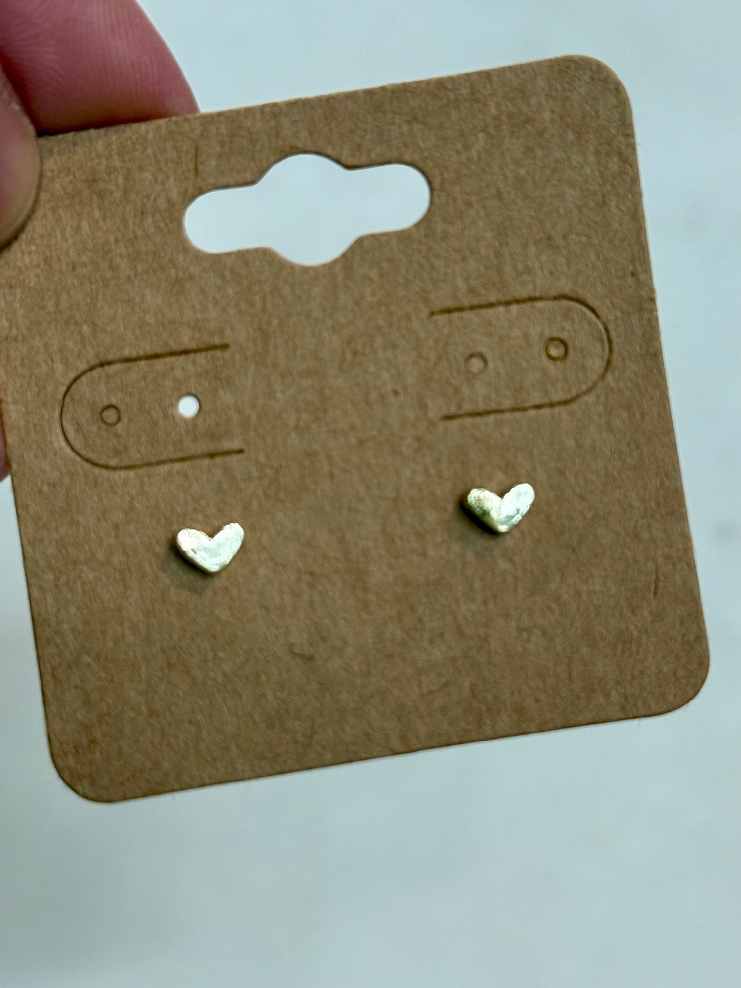 Stainless Earring Studs | Sweet Gold Heart