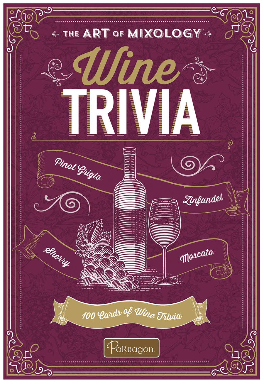 Wine Trivia Cards | The Art of Mixology