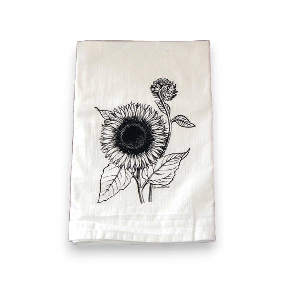 Kitchen Towel | Sunflower Print