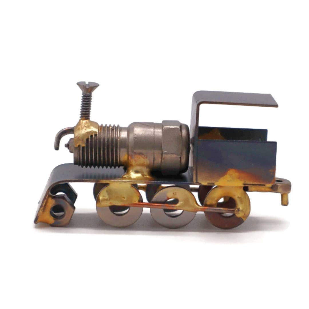 Handmade Metal Figurine | Train Engine