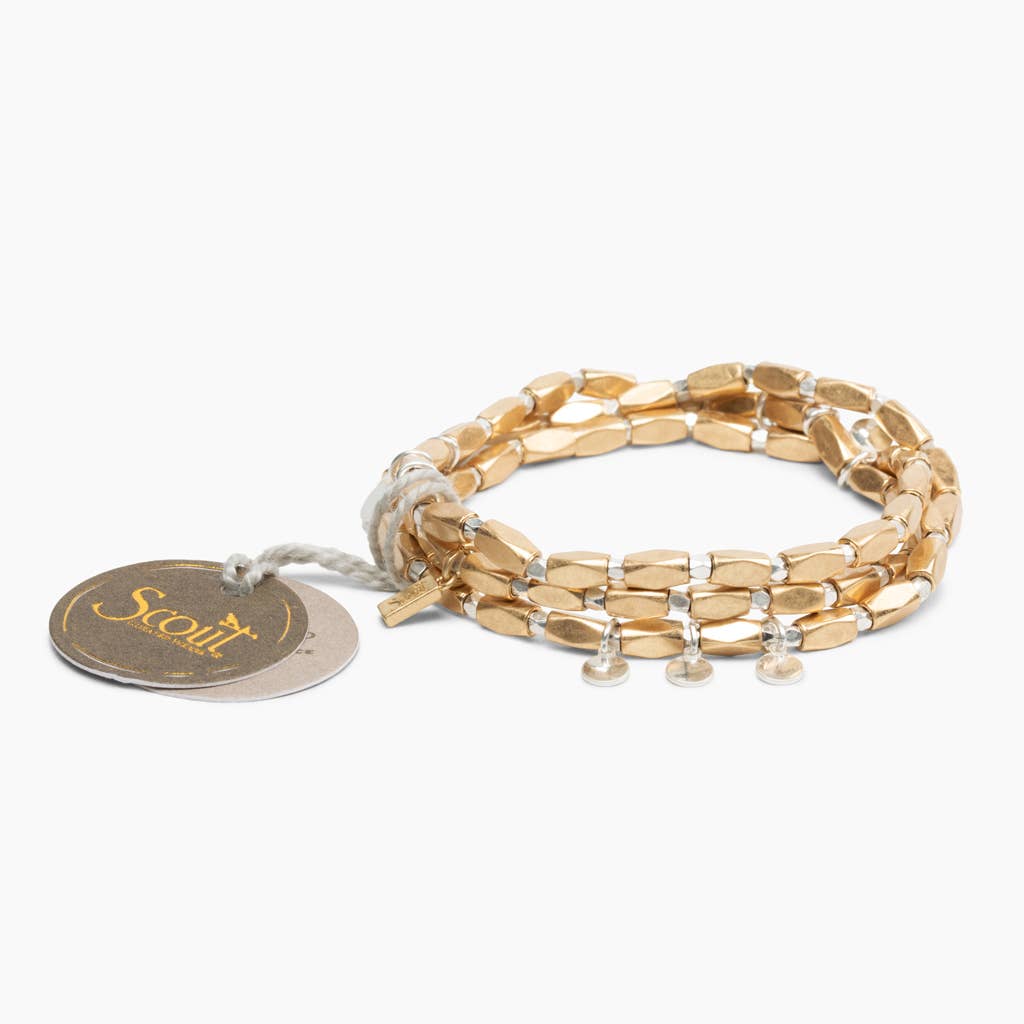 Metal Wrap | Iconic/Disc/Gold & Silver