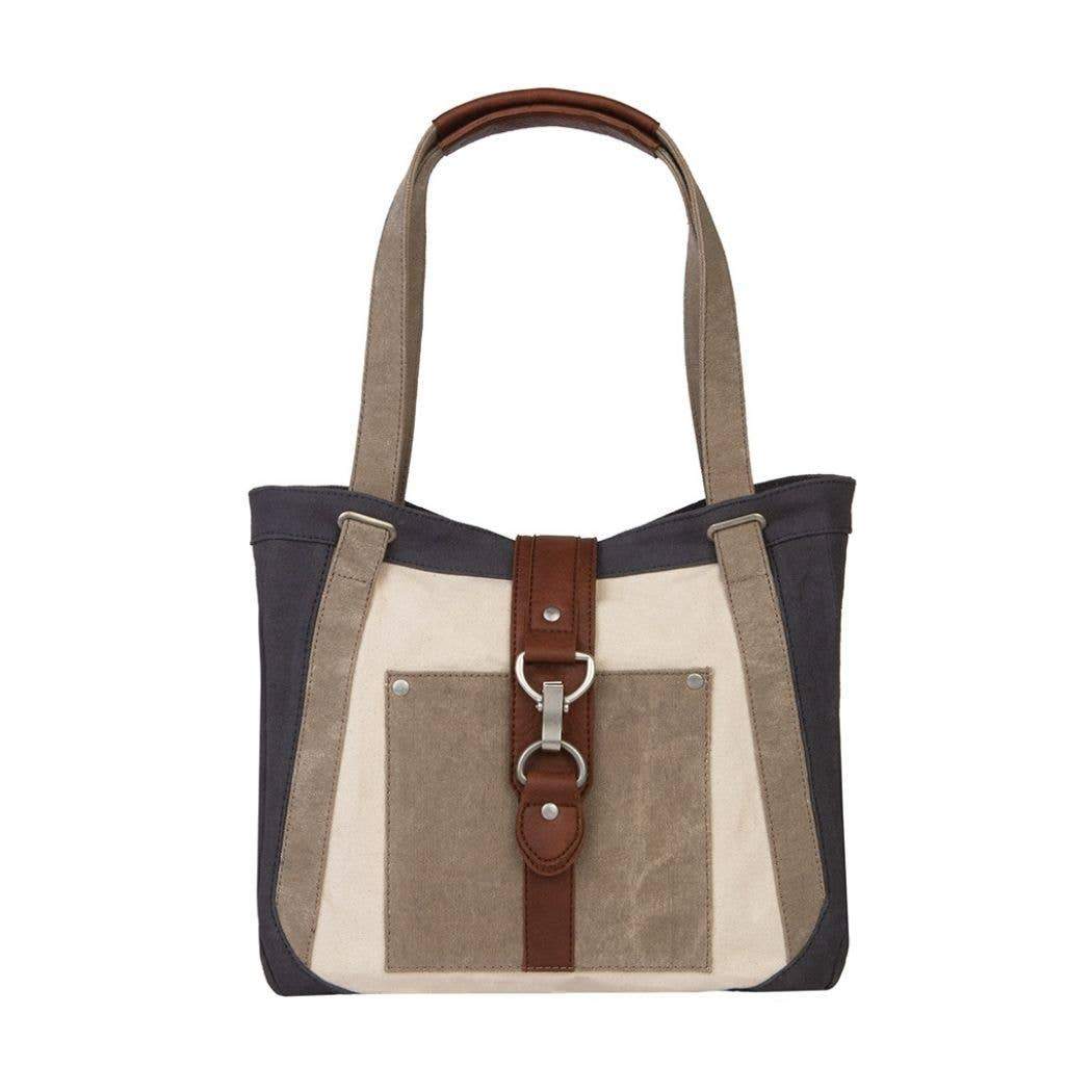 Shoulder Bag | Upcycled Canvas Shoulder Bag