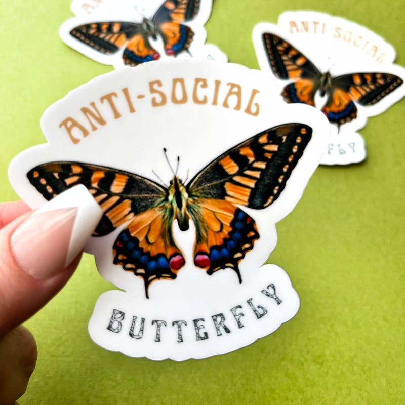 Sticker | Anti Social Butterfly