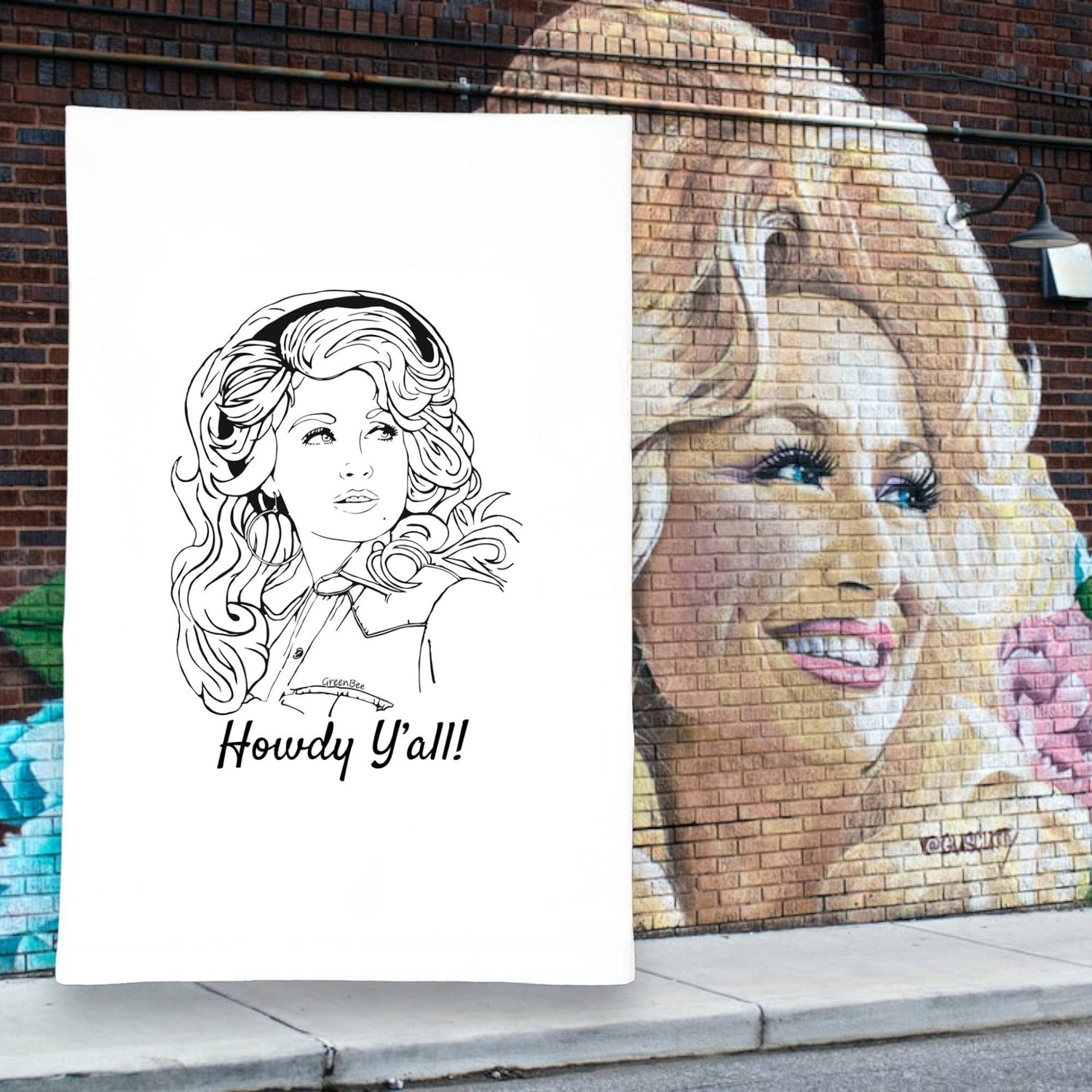 Kitchen Towel | Howdy Y'all Dolly Parton