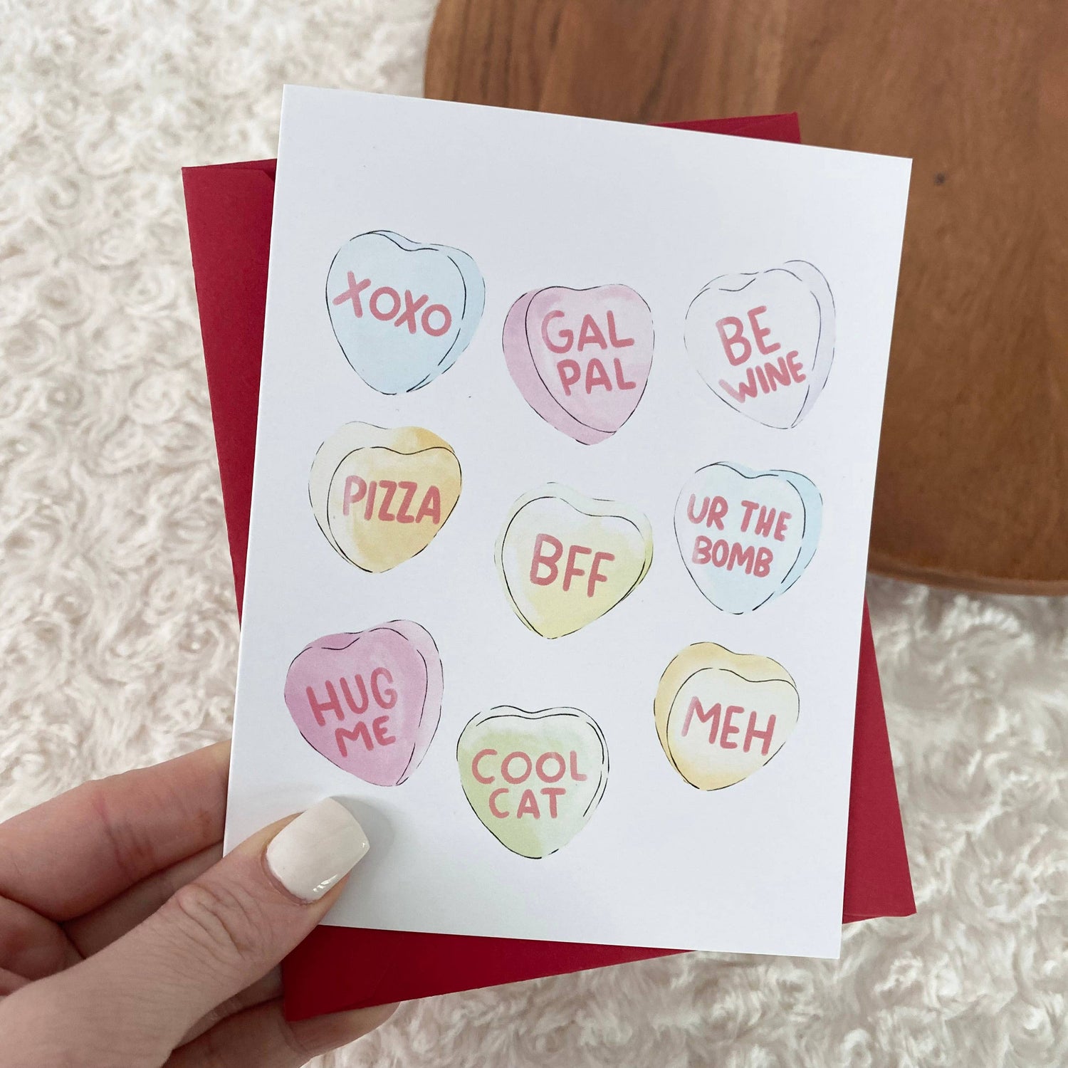 Galentine Greeting Card - Candy Hearts