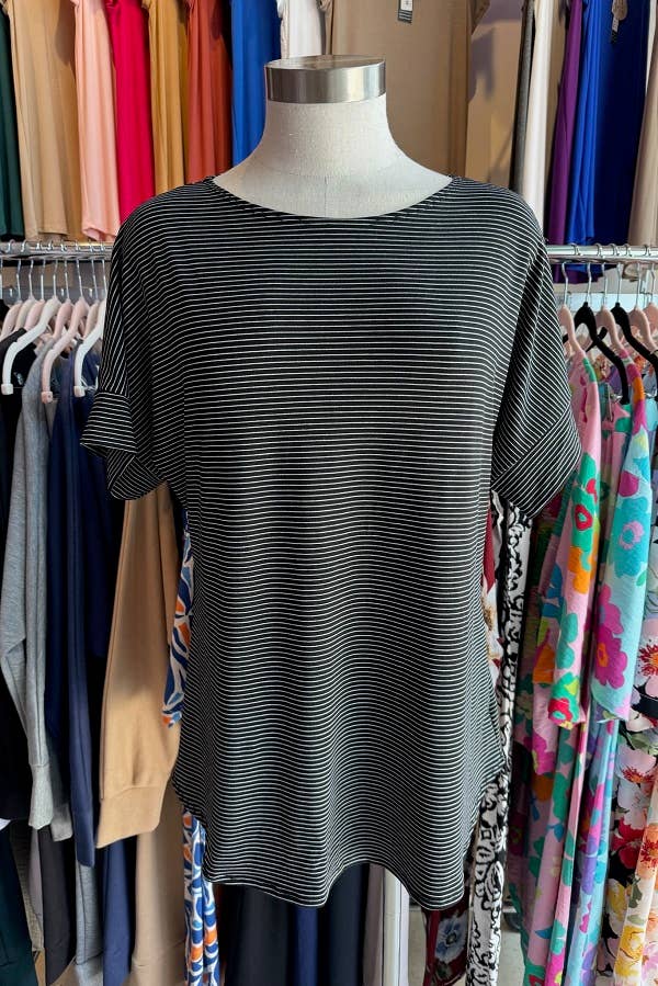 Soft striped top