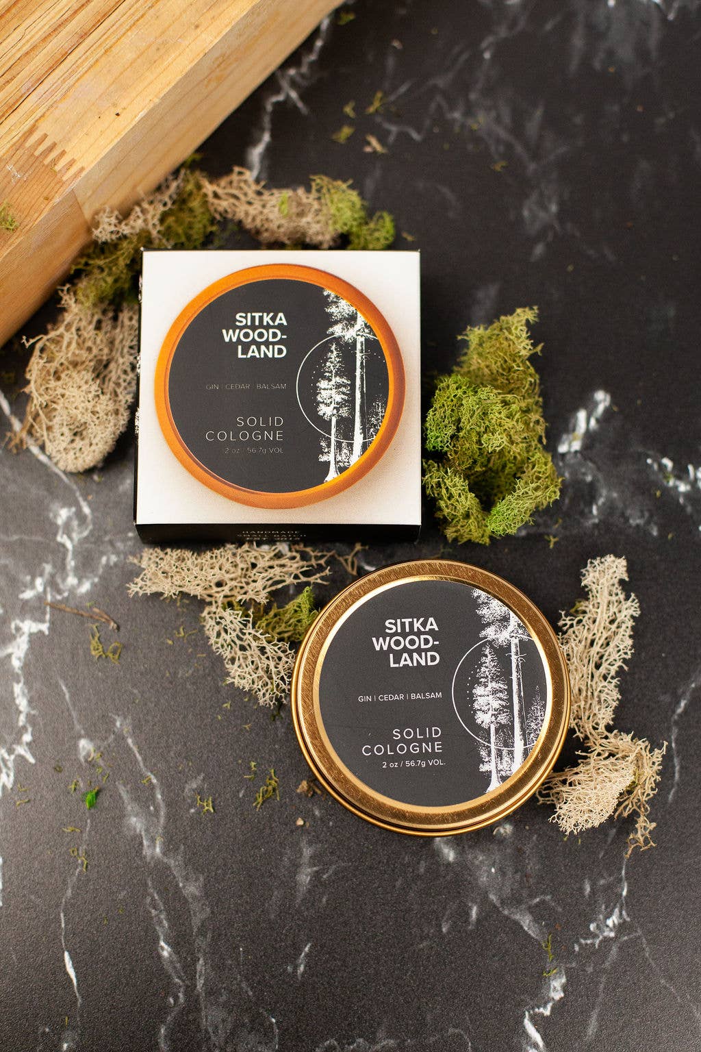Sitka Woodland | Unisex Solid Cologne | Broken Top Brand