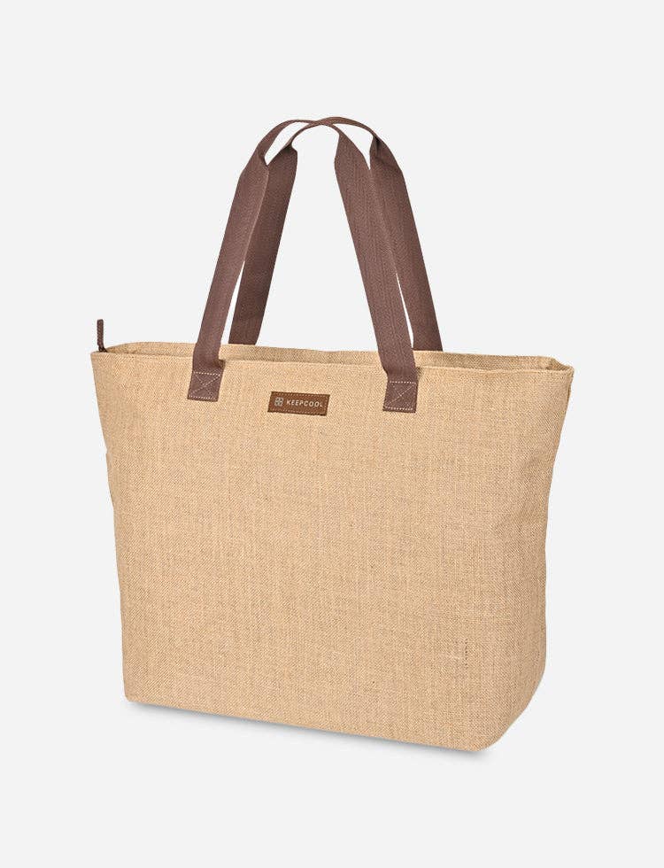 Cooler Bag | KeepCool Jute Shopping Tote