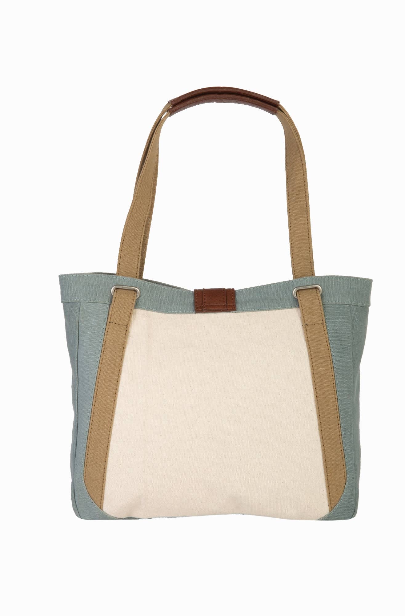 Nora Up-Cycled Canvas Shoulder Bag