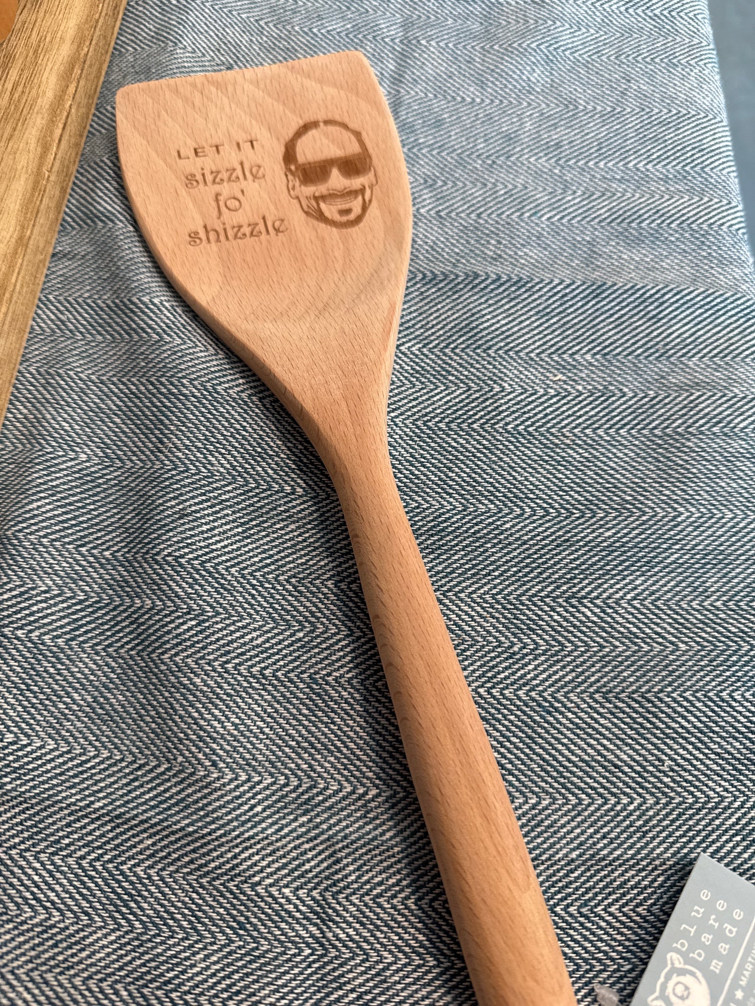 Wood Spatula | Snoop - Let it Sizzle fo' Shizzle