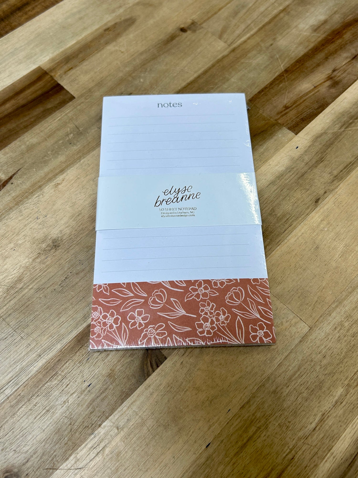 Lined Notepad | Terracotta