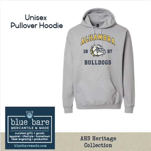 Unisex Pullover Hoodie Sweatshirt | AHS Heritage Bulldogs Design