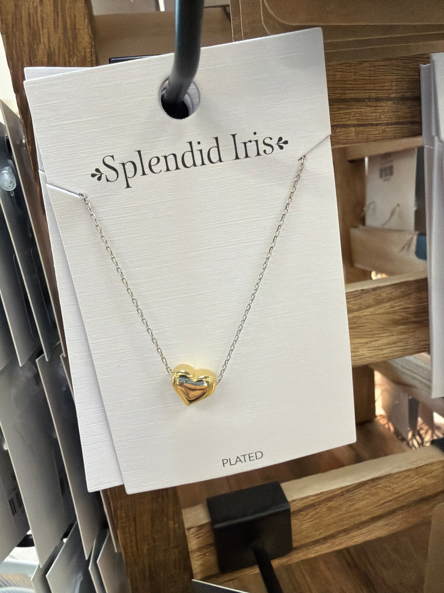 Mixed Metal  | Petite Heart - Gold and Silver