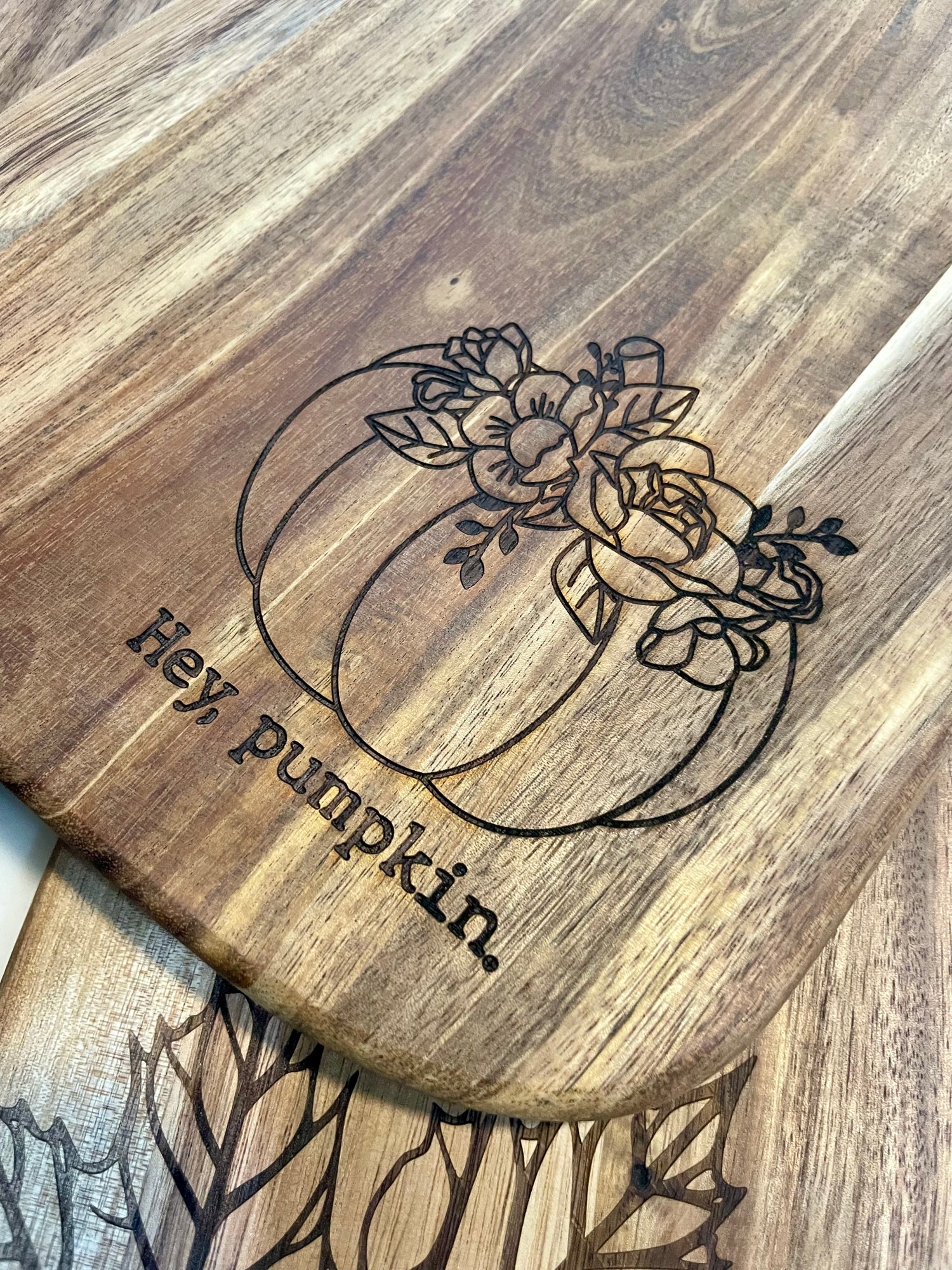 Serving Board | Hey pumpkin.