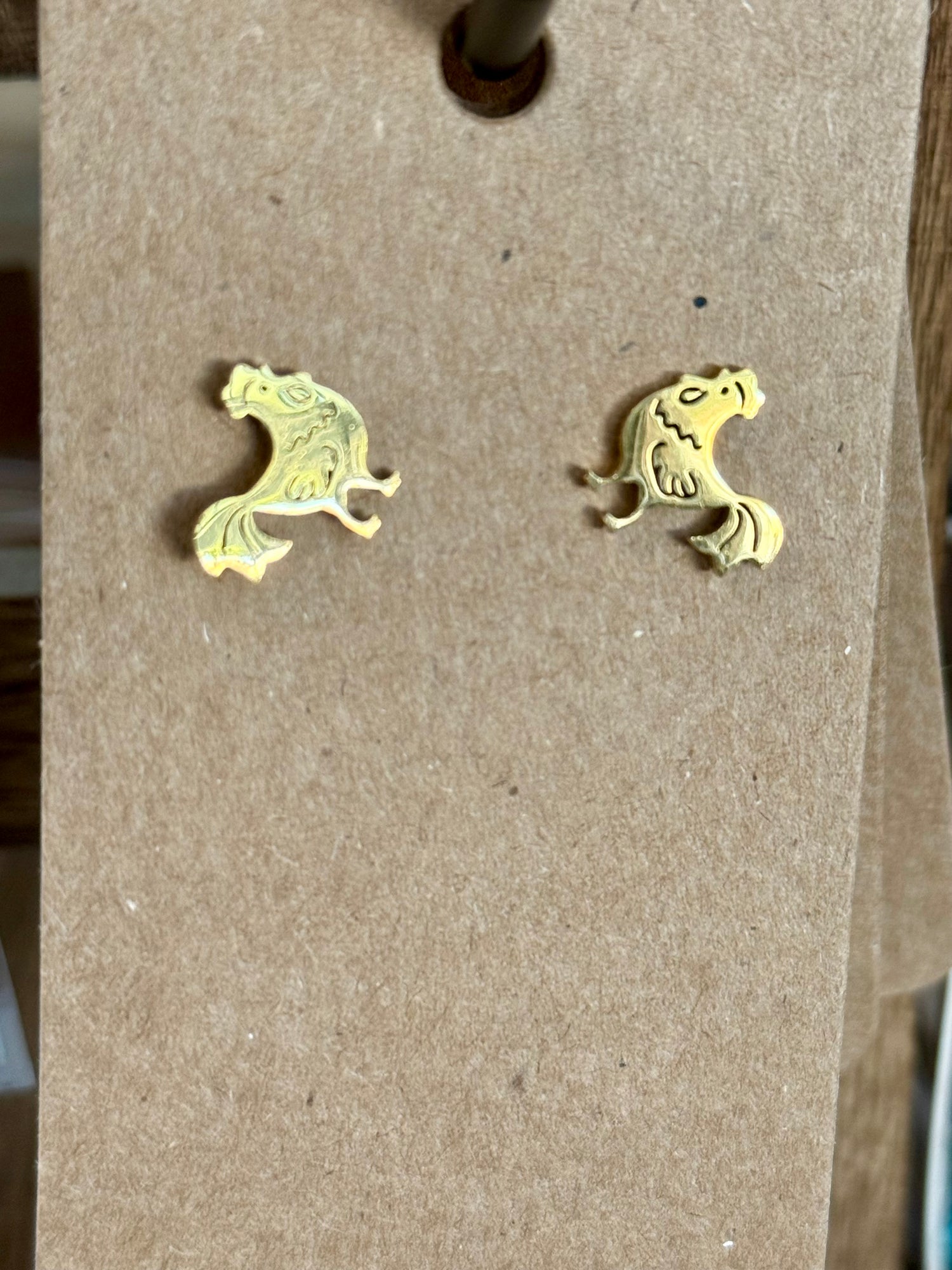 Stainless Earring Studs | Chicken