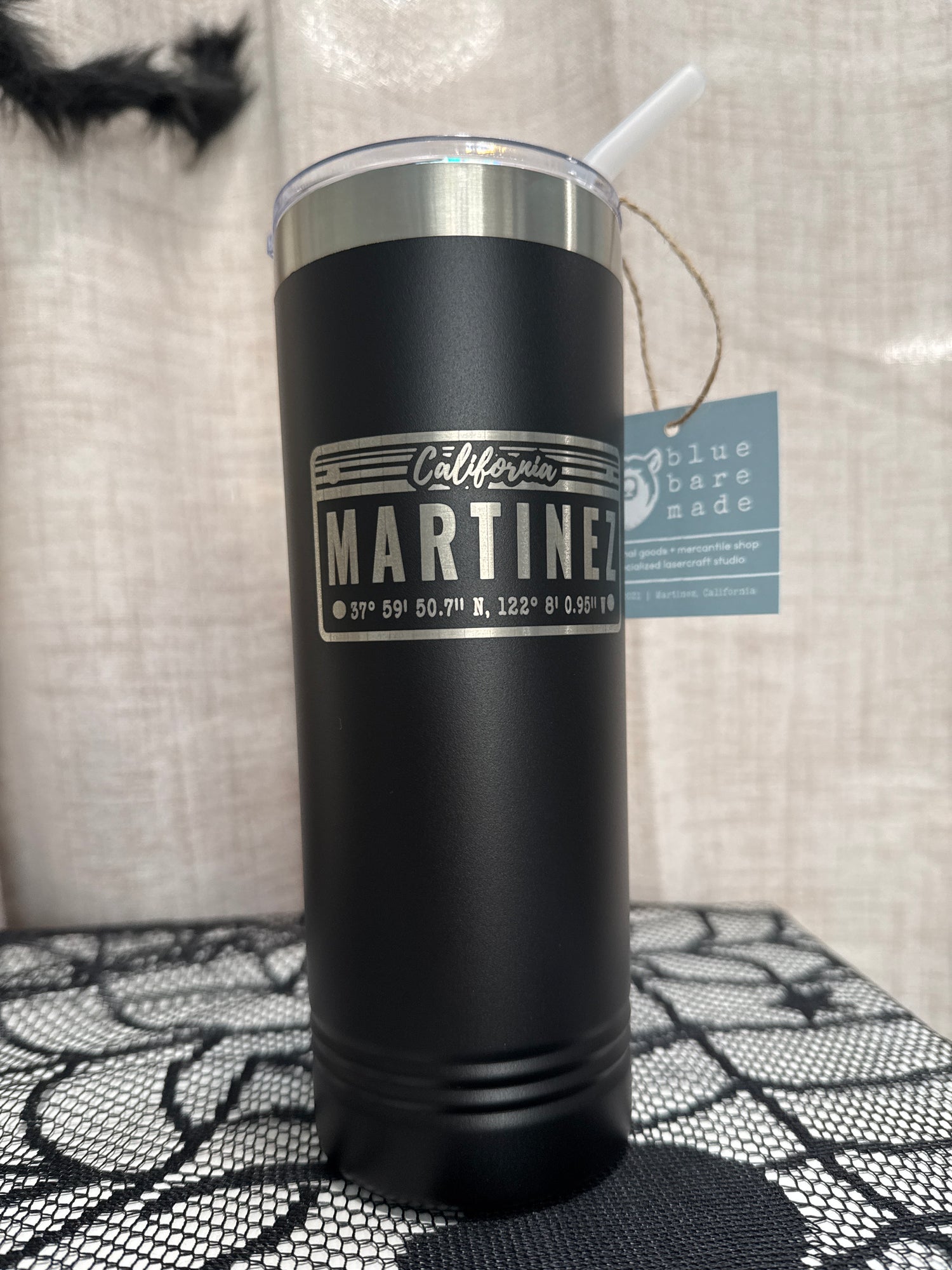 Martinez Hydro Drinkware | License Plate Design