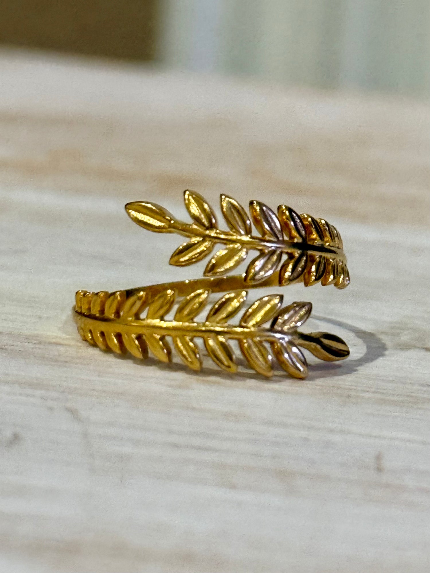 Stainless Ring | Wheat Wrap