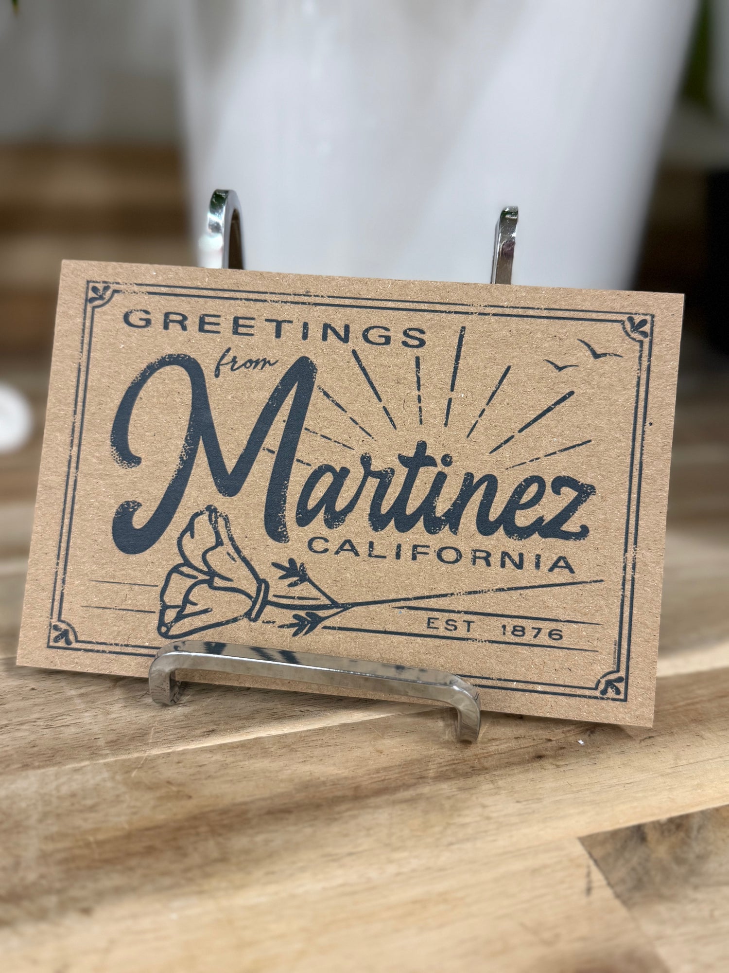 Kraft Postcard | Greetings From Martinez, California