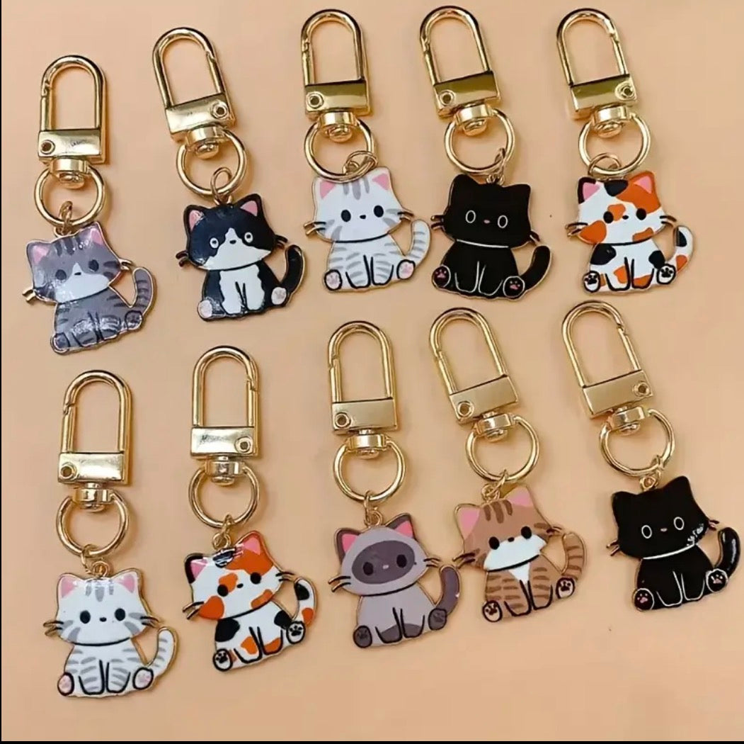 Keychain / Bag Charm | Cute Cats
