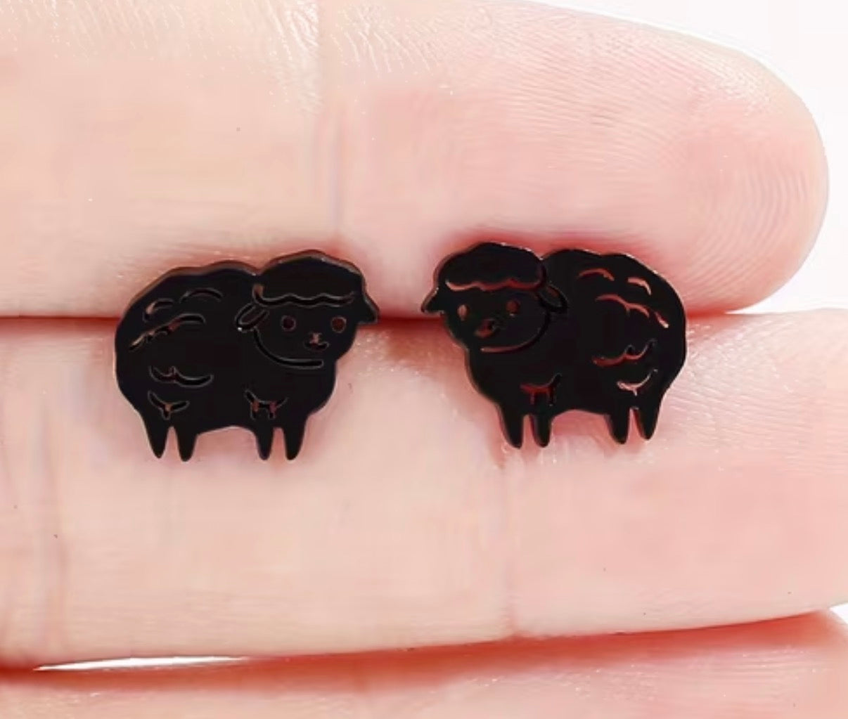 Earrings | Stainless Black Sheep