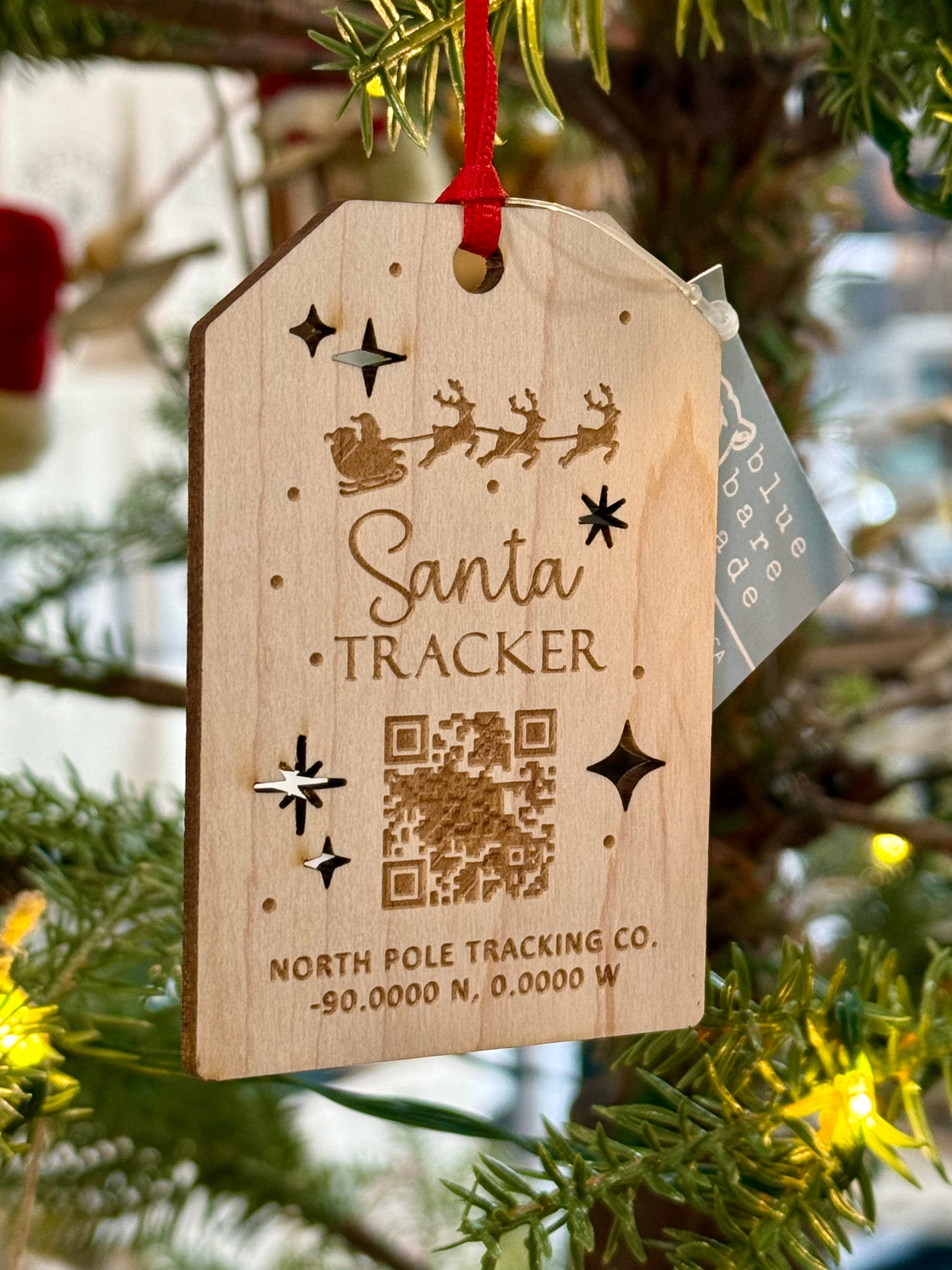 Christmas Ornament | Santa QR Code Tracker - Where is Santa?