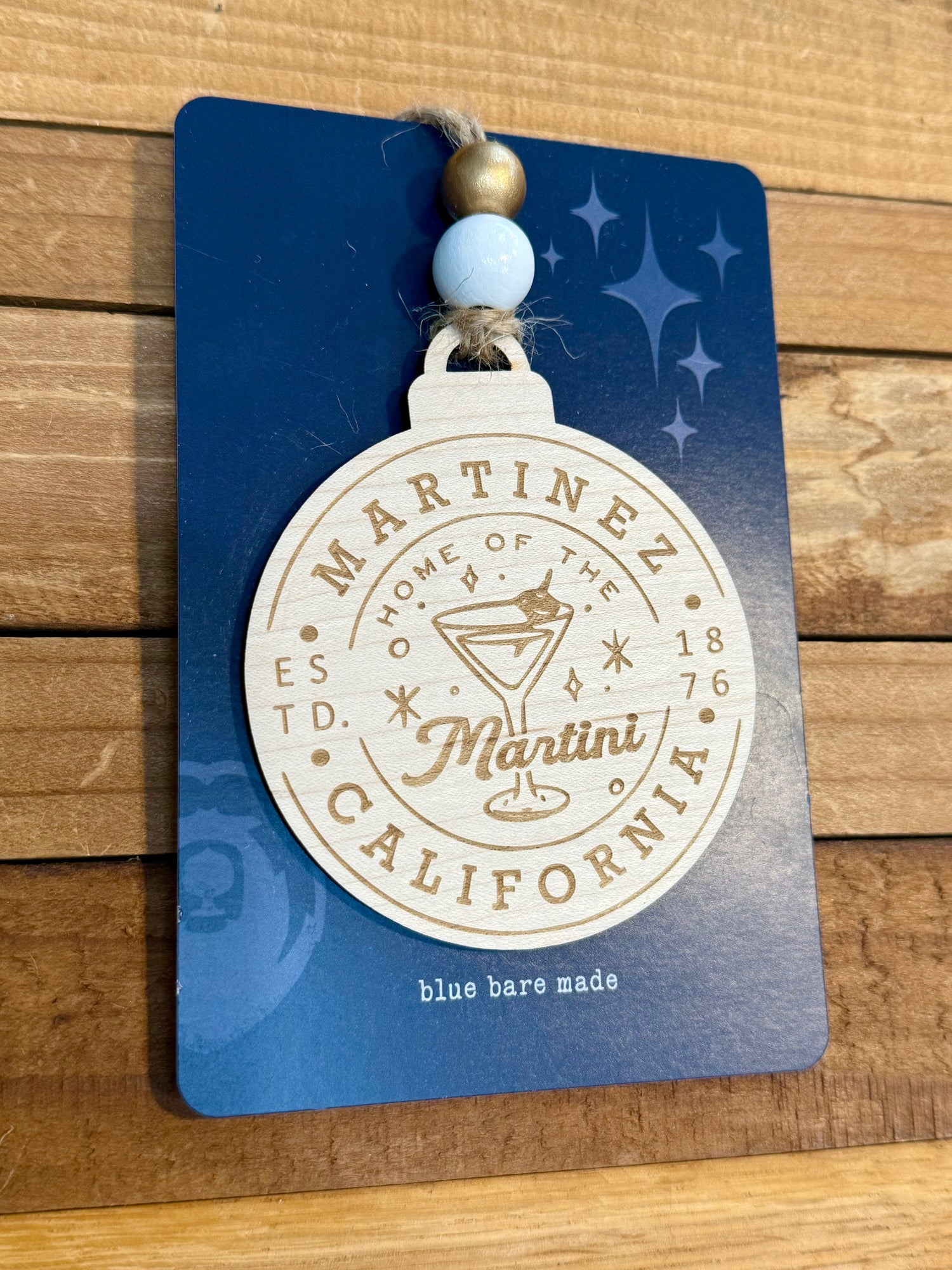 Martinez Ornament | Home of the Martini