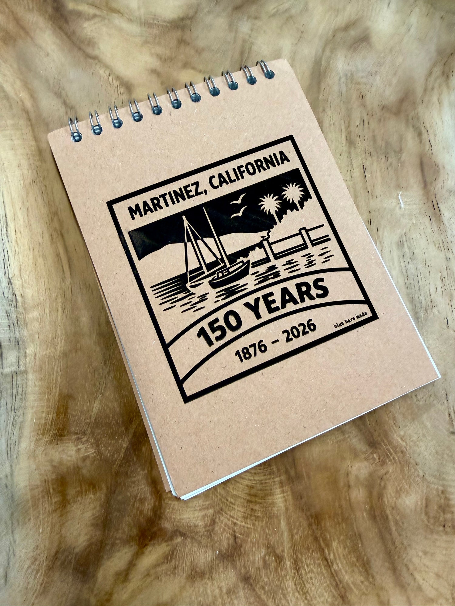 Kraft Notepad | Limited Edition: Martinez 150th Anniversary Marina