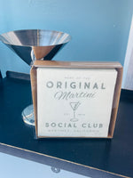 Cocktail Napkins | Original Martini Social Club Set