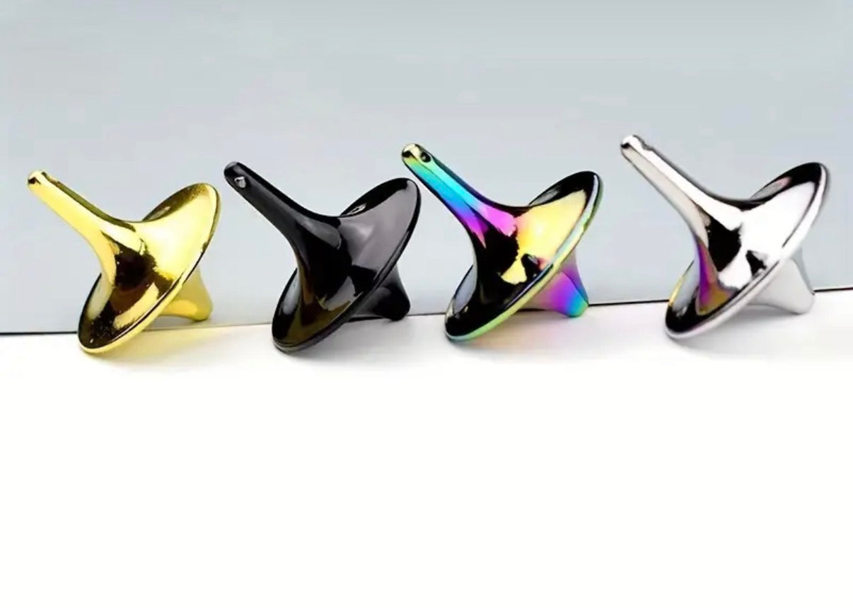 Fidget / Anxiety Toy | Metal Spinning Top