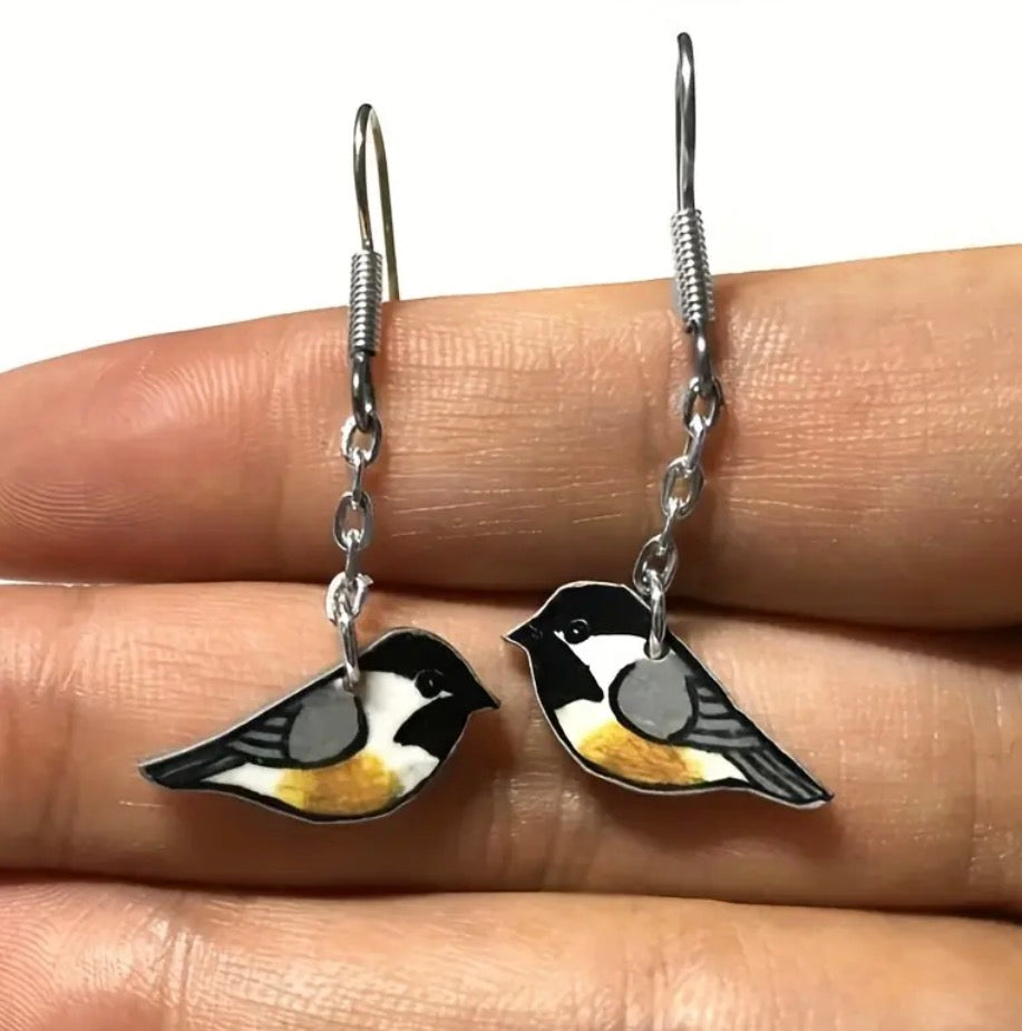 Earring Dangles | Tit Birds