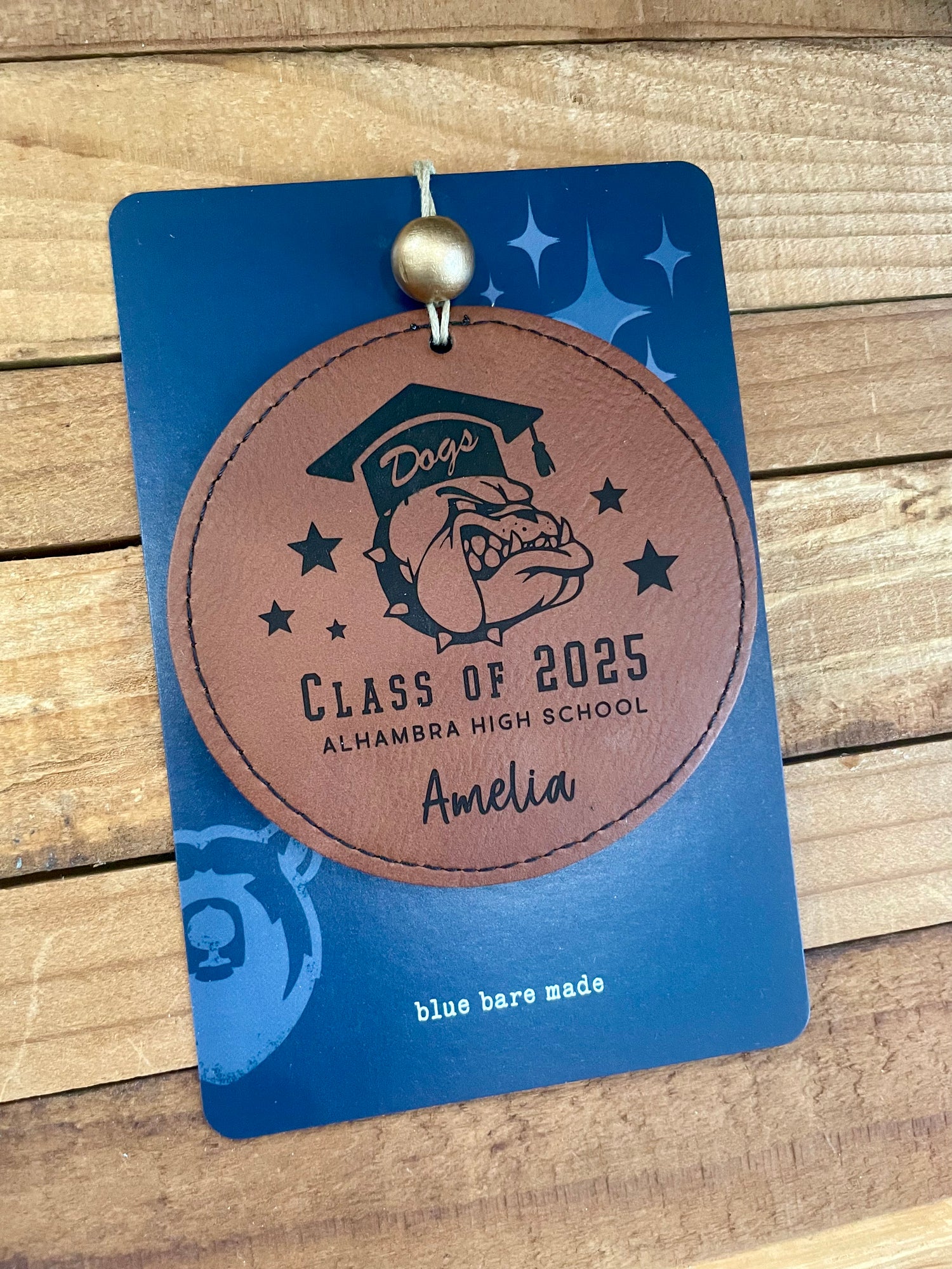 Car Mirror Charm/Ornaments | Alhambra High School Bulldogs