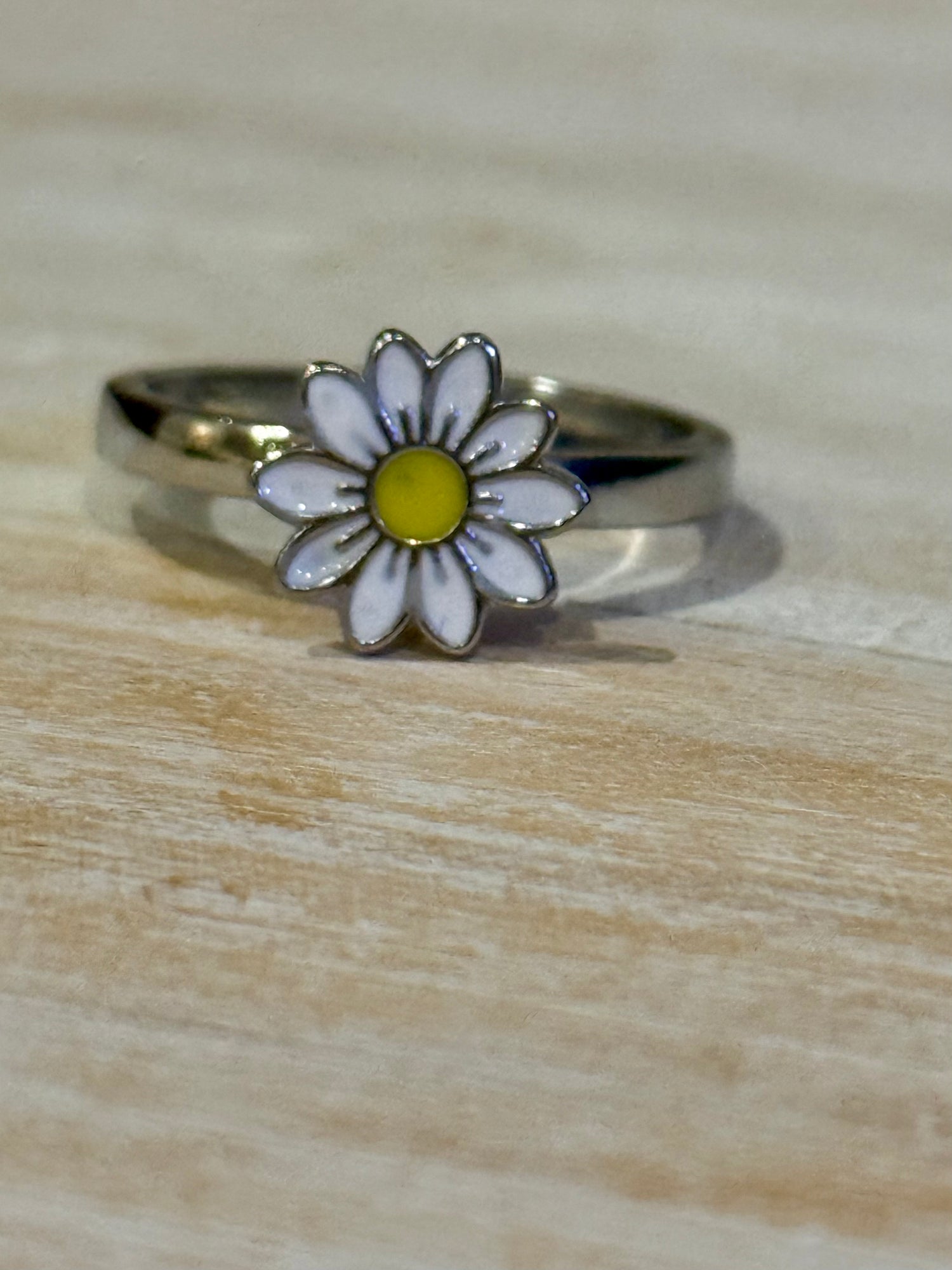 Spinner Ring | Daisy Flower