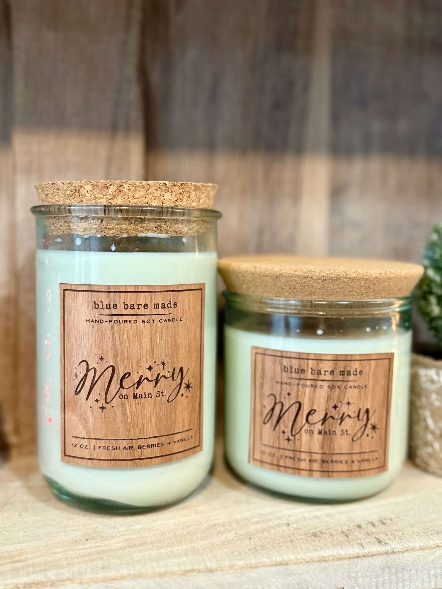 Hometown Martinez Christmas Candles | Merry on Main St. | Spruce + Spice