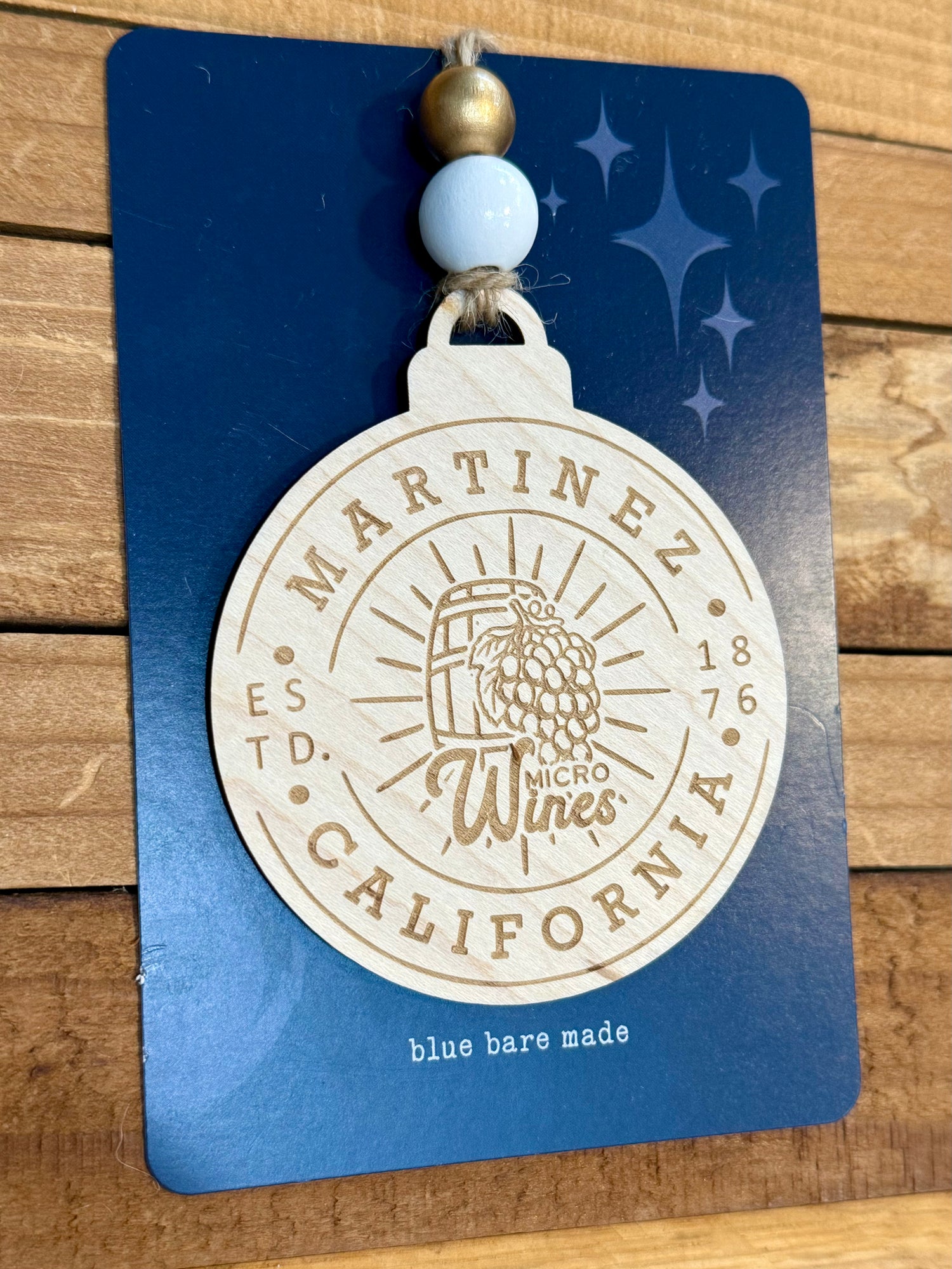 Martinez Ornament | Martinez Micro Wines