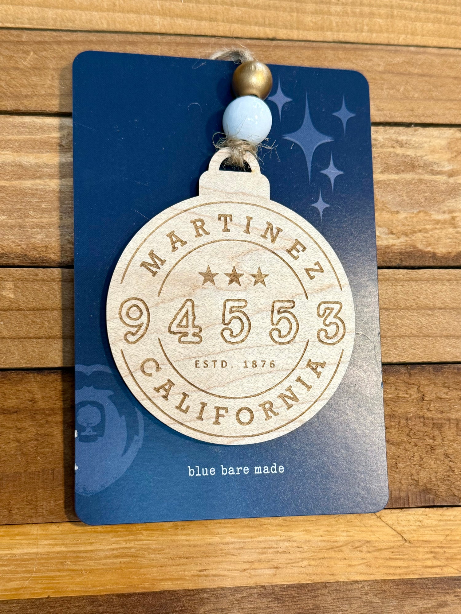 Martinez Ornament | Martinez City Zip Code 94553