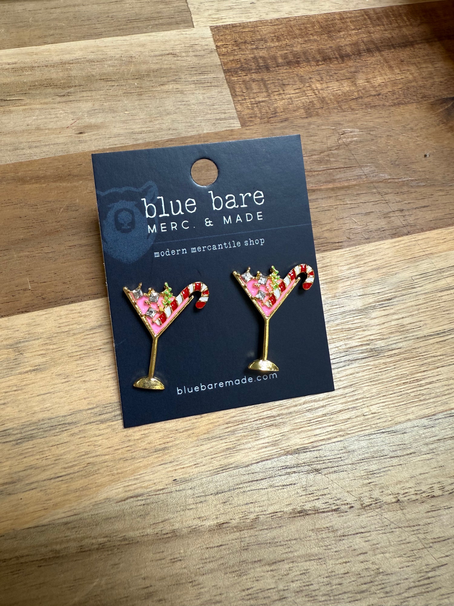 Holiday Martini Studs