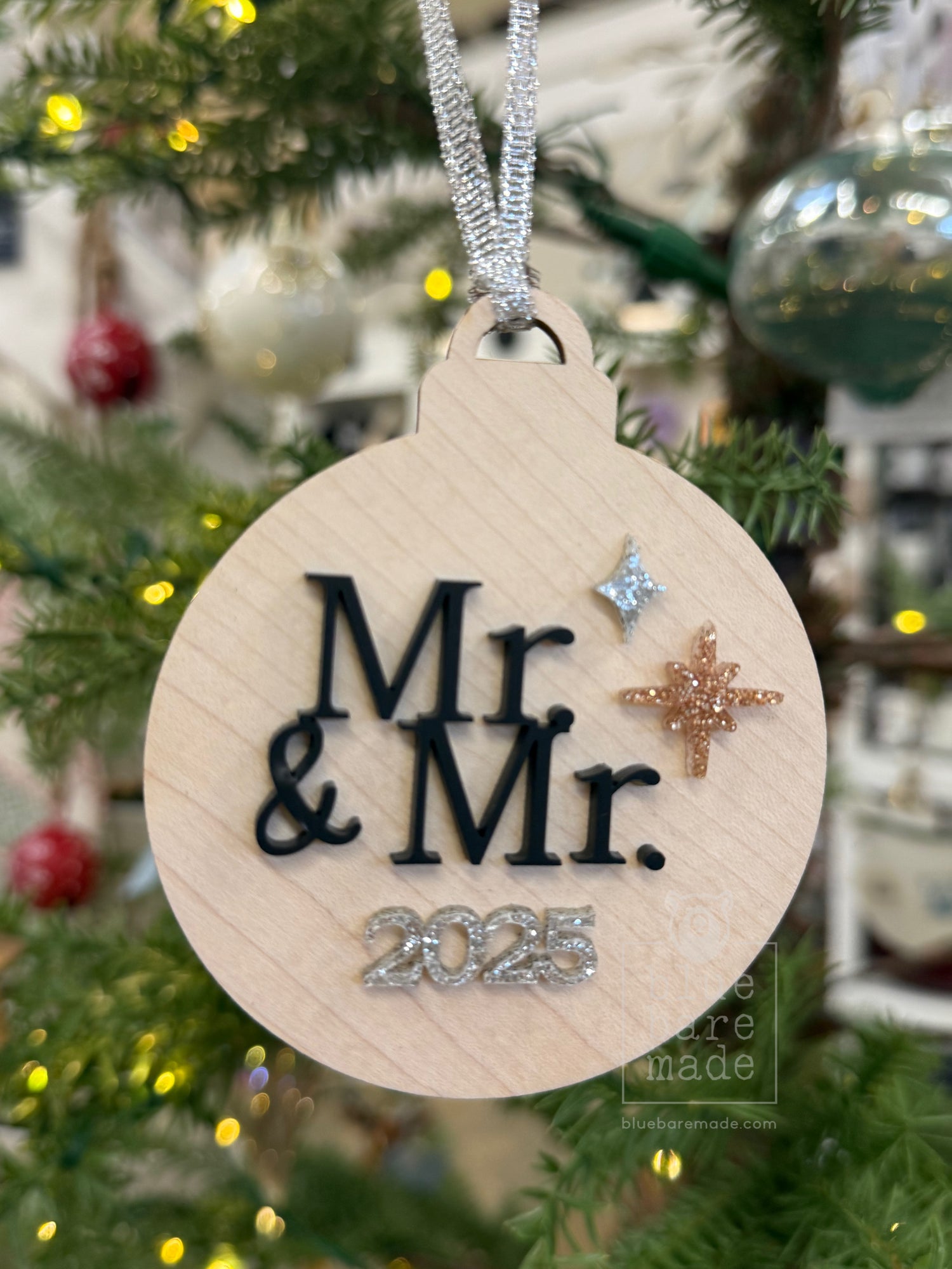 Holiday Ornament | Mr. & Mr. Married 2025