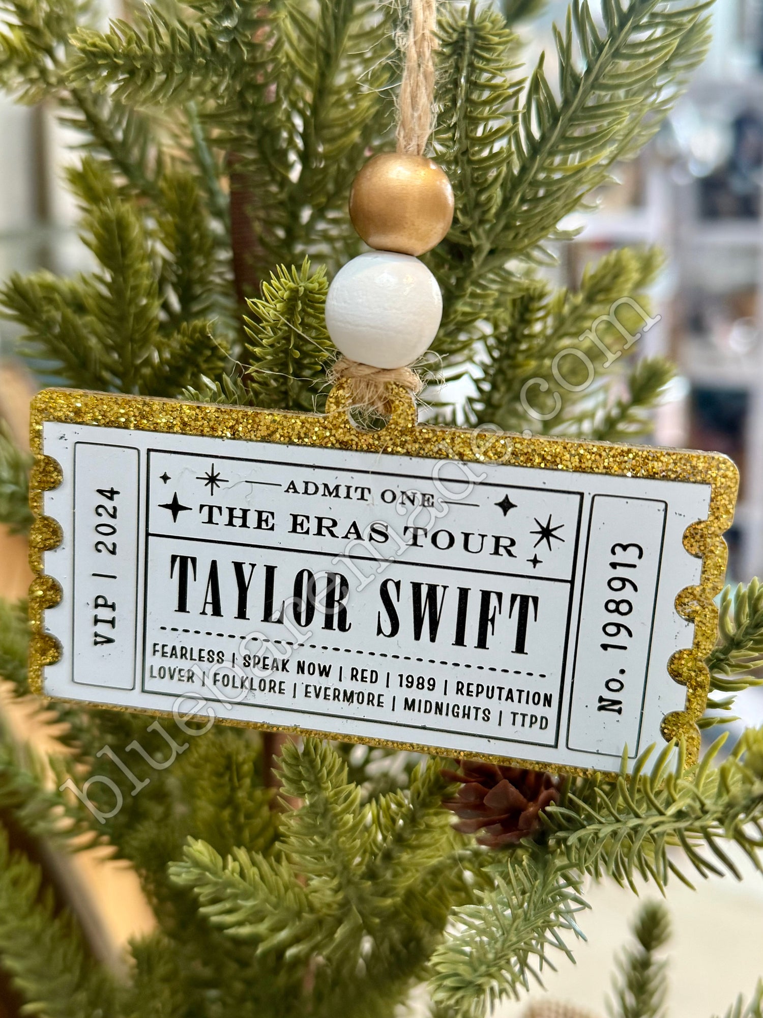 Holiday Ornament | 2024 Swift - Eras Tour Souvenir Concert Ticket